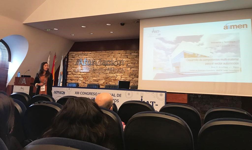 aimenct's tweet image. 🔴#MATCOMP19 

Finalizamos hoy nuestra participación en @matcomp19 con nuestra compañera Laura Mera hablando sobre el proyecto #EMMA, liderado por @LearCorporation, cuyo principal objetivo es desarrollar componentes #multimaterial para #automoción.

#Conectapeme2016 #FEDER