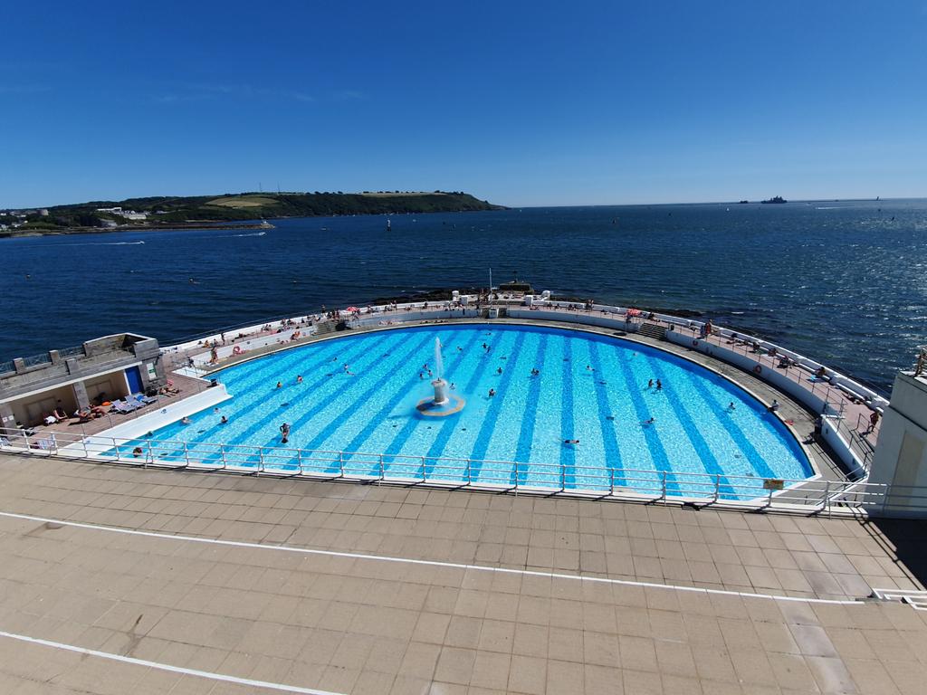 Swimming in Plymouth ...