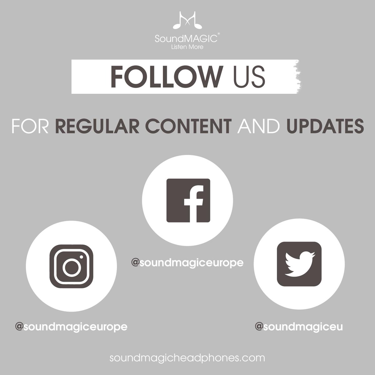 With the weekend approaching and the Friday feeling is here, why not follow and like our pages?

We regularly update them with product reviews, discount codes, sale information and much more. Perfect for the audiophiles or shopping lovers. 

Listen more and have a great weekend!