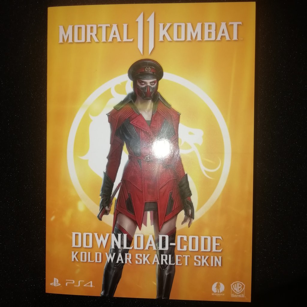 Mitsuownes's tweet image. Follow and RT for a chance to win a MK11 Kold Skarlet Skin! #MortalKombat11
