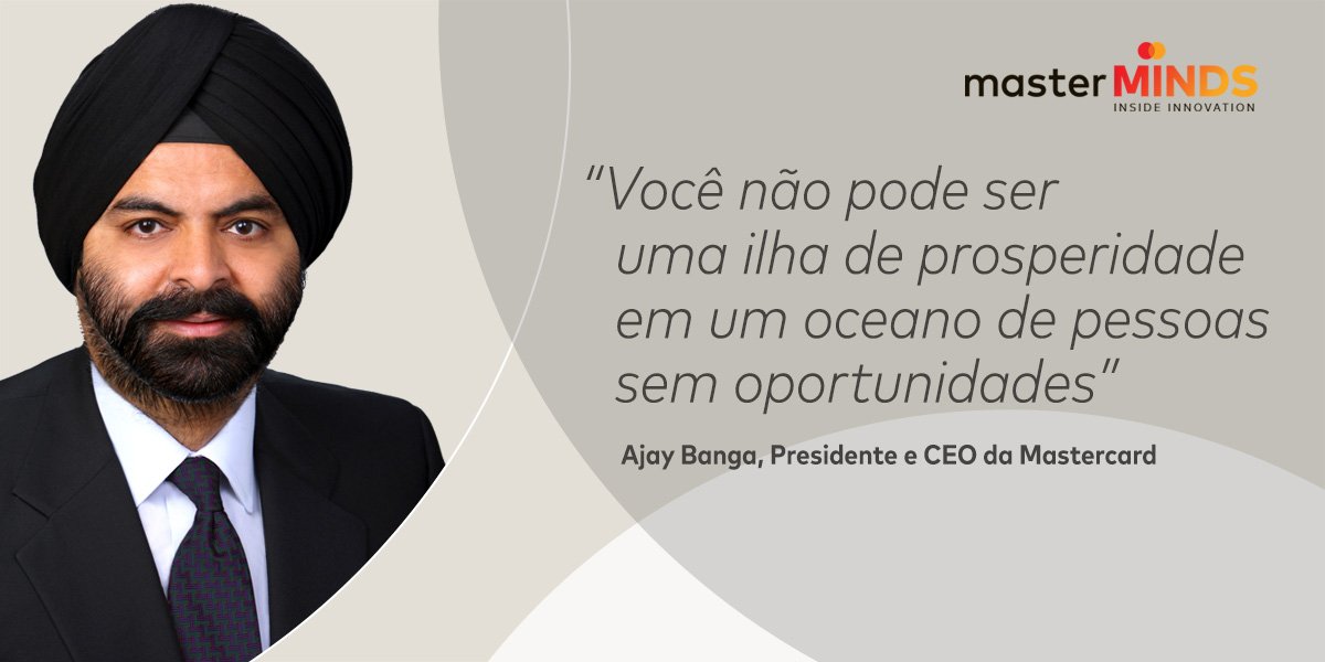 A única maneira de atingir escala e oferecer oportunidades para indivíduos e empresas de todos os tamanhos é por meio da colaboração #MasterMinds2019 #Mastercard #FutureOfPayments #FuturoDosPagamentos