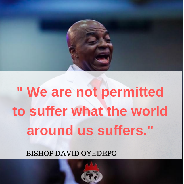 ft_canaanland's tweet photo. We are not permitted to suffer what the world around us suffers.- Bishop David Oyedepo
#IHaveDominion 
#Exemption https://t.co/Qwj0lDiII8