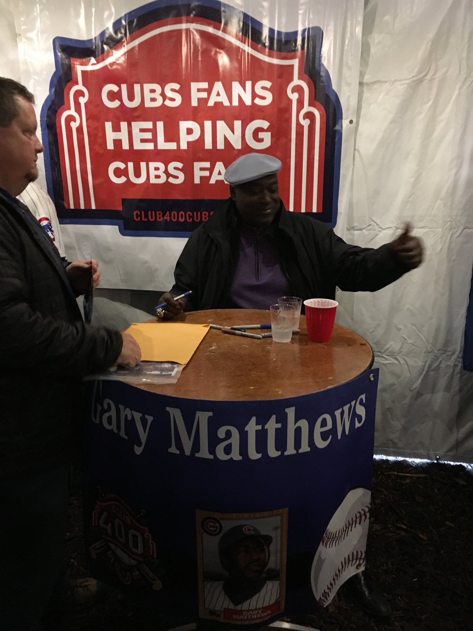 Happy Birthday to Sarge, Gary Matthews! 