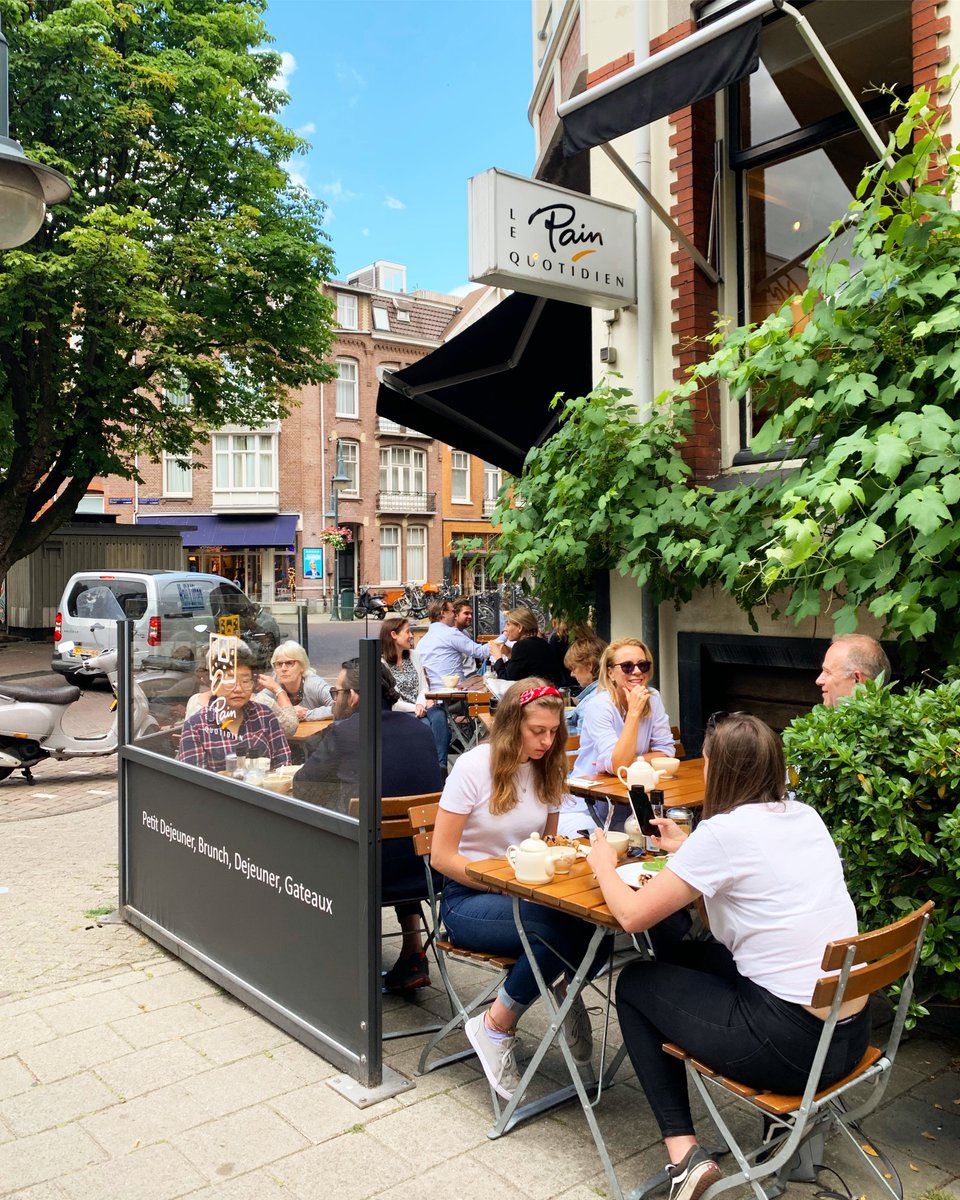 Find your spot this weekend at one of our seven terraces in Amsterdam โ๏ธ๐๐ฟ#terraceseason #lunchoutside #lepainquotidiennl https://t.co/MtjjZ6eBNQ