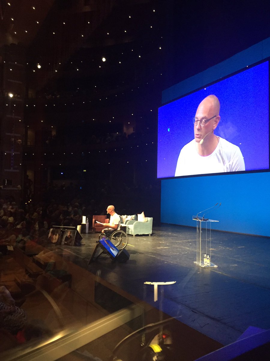 Viktor Staudt at <a href="/Ifotes_/">IFOTES</a>  congress in Udine. From an emotional, and grateful, interpreting booth #loneliness #relationships #IFOTES