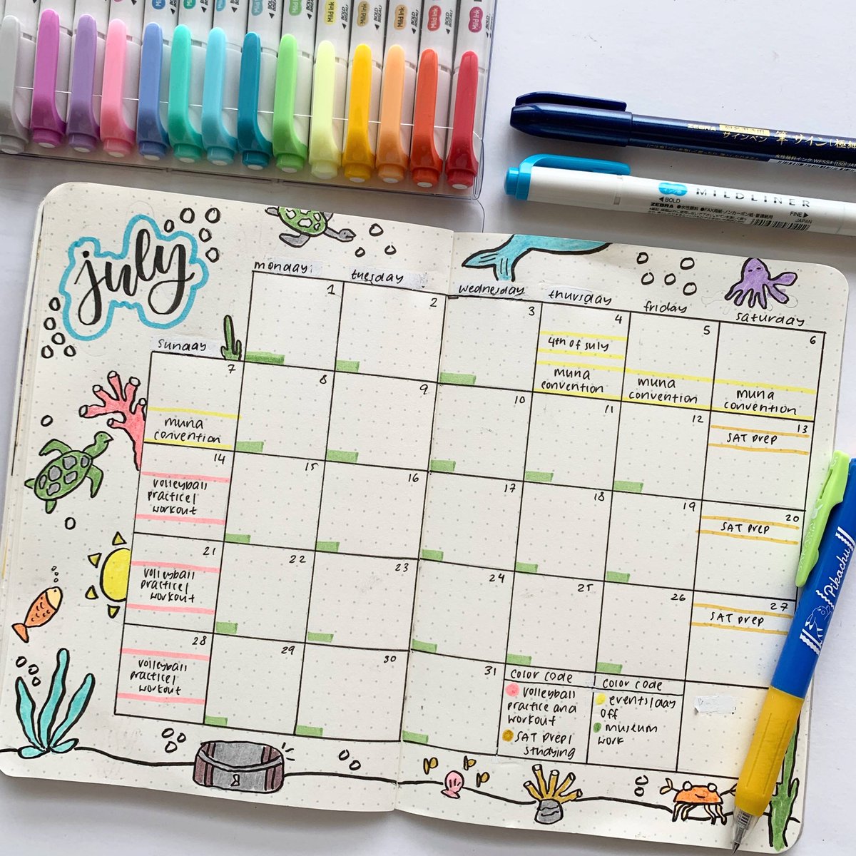 Zebrapen A Twitter Tasks Are Easier When You Break Them Up Into Smaller Pieces We Love This July Bujo Spread By Studychaii On Instagram Check Out Her Guest Blog Post On Our Zebrapen A Twitter Tasks Are Easier When You Break Them Up Into Smaller Pieces We Love This July Bujo Spread By Studychaii On Instagram Check Out Her Guest Blog Post On Our