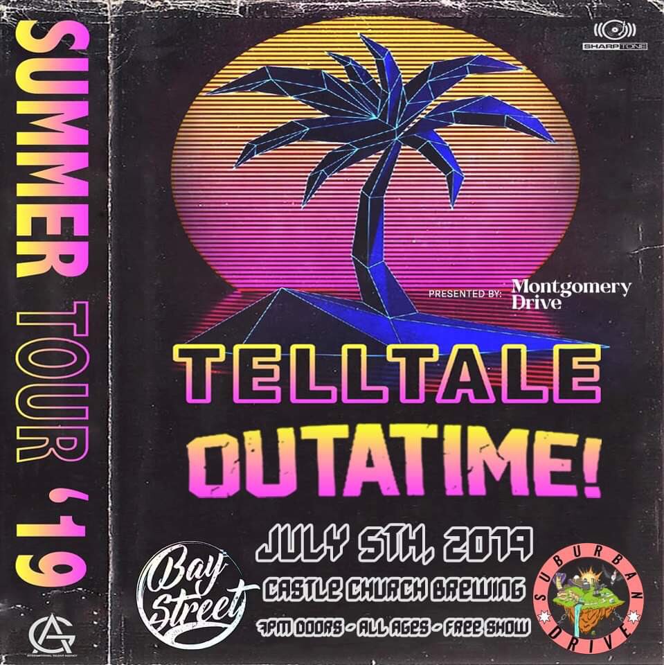 7PM ALL AGES FREE TONIGHT at <a href="/ChurchBrew/">The Church Brew Works</a>

@TelltaleRVA + @OutatimeFL + Bay Street + @SuburbanDriveFL