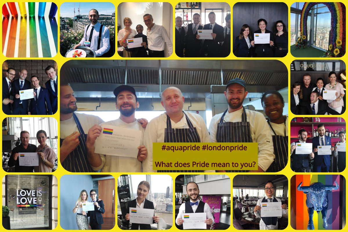 Be who you are with pride. 🏳️‍🌈 This weekend, we celebrate #PrideInLondon We asked our teams <a href="/aquakyotolondon/">aqua kyoto</a> <a href="/aquanueva/">aqua nueva</a> <a href="/aquashard/">aqua shard</a> <a href="/HutongShard/">Hutong</a> what Pride means to them. We welcome all bit.ly/2TvVfi3