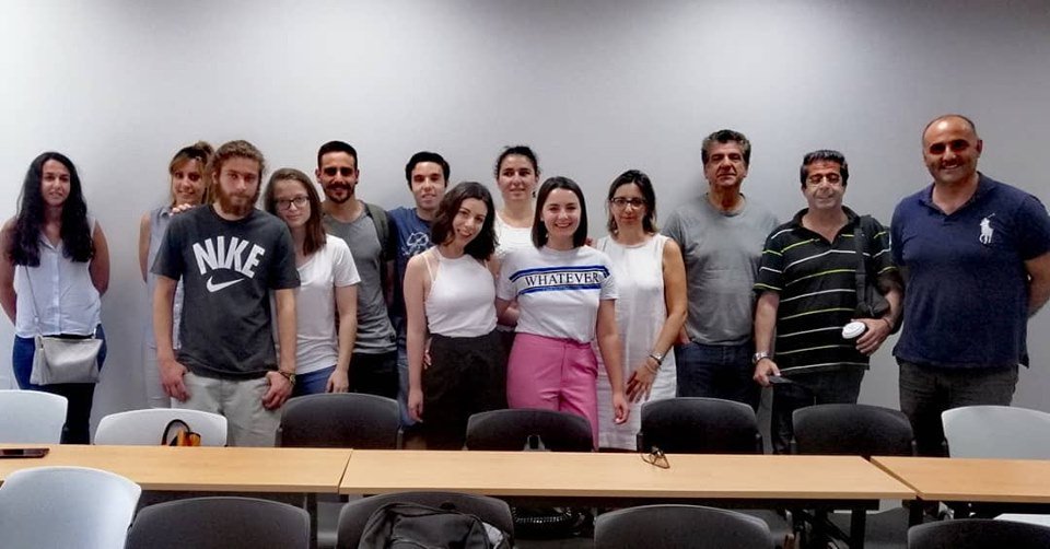 Team meeting with our beloved P.I. and specialists. Thank you all for your valuable suggestions on our project! 
#igem #igem2019 #igemthessaloniki #igem_beyond_the_lab #human_practises