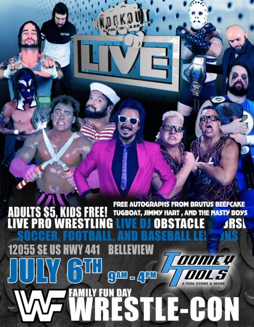 Get there! Knockout Wrestling