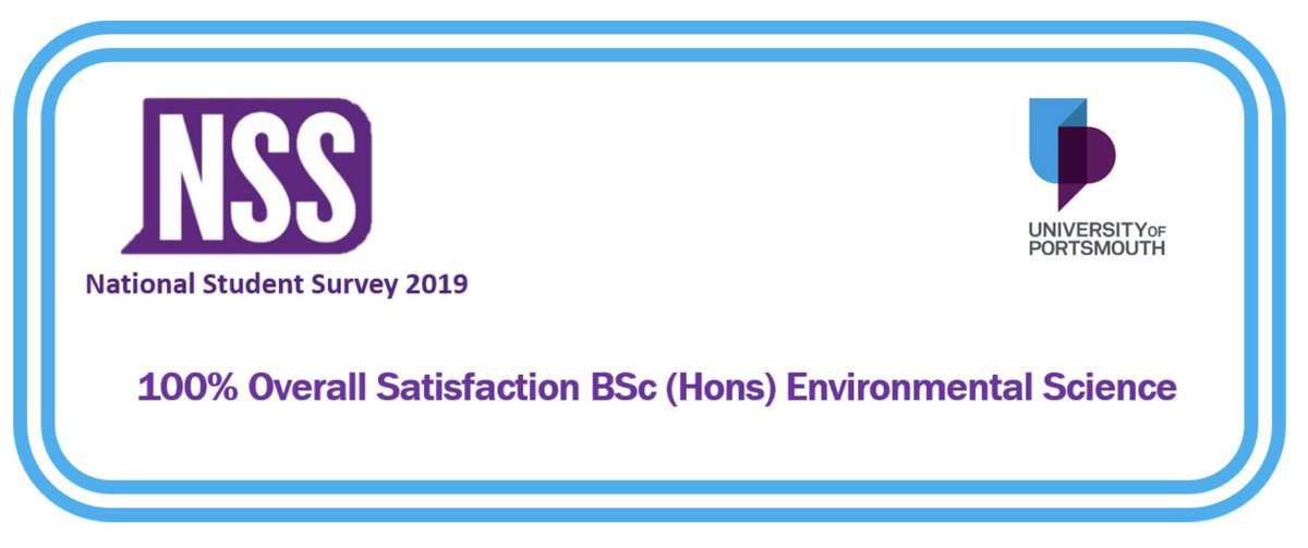 SEES UoP Environmental Programme (@uopenvsci) on Twitter photo Delighted to announce that <a href="/UopEnvsci/">SEES UoP Environmental Programme</a> got 100% Overall Satisfaction for the 2019 National Student Survey. Thank you to our students & well done to everyone involved with the course. #NSS2019 @UOP_SEES <a href="/portsmouthuni/">University of Portsmouth</a> <a href="/IES_UK/">The IES</a> Delighted to announce that <a href="/UopEnvsci/">SEES UoP Environmental Programme</a> got 100% Overall Satisfaction for the 2019 National Student Survey. Thank you to our students & well done to everyone involved with the course. #NSS2019 @UOP_SEES <a href="/portsmouthuni/">University of Portsmouth</a> <a href="/IES_UK/">The IES</a>
