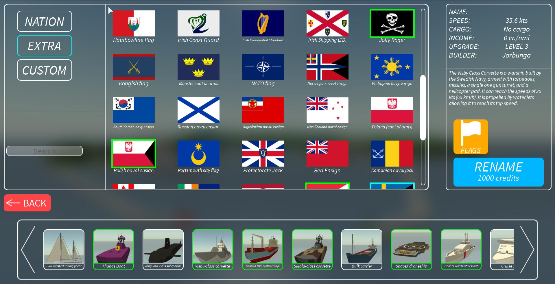 Captainmarcin On Twitter I Ve Just Finished Scripting The Flag System For Ships Which Will Be Released In The Nearest Update There Will Be A Huge Variety Of Flags Including Over 80 Nations - flag id roblox