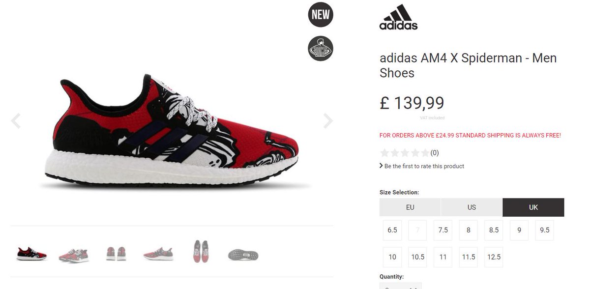 adidas am4 spiderman