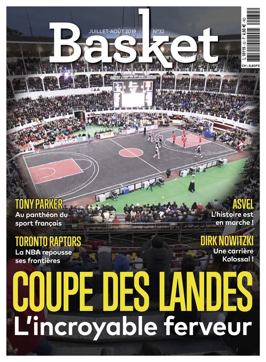 🏀 FINALES DE LA COUPE DES LANDES 🏆

On parle de nous ! 
Les Arènes de Dax sont en une du magazine @basketlemag avec un gros focus sur la soirée du 25 Mai dernier dès aujourd’hui dans les kiosques landais ! 😯
Allez y jeter un coup d’œil 👀 

#BASKET40