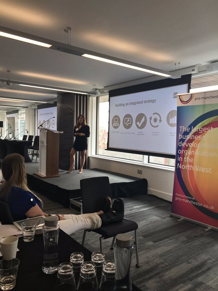 GinaRlb's tweet photo. Some interesting discussion from marketing experts at the @promanchester Digital Marketing Conference #prodmc19 #manchester @rlb_uk https://t.co/5DHtmo1VuK