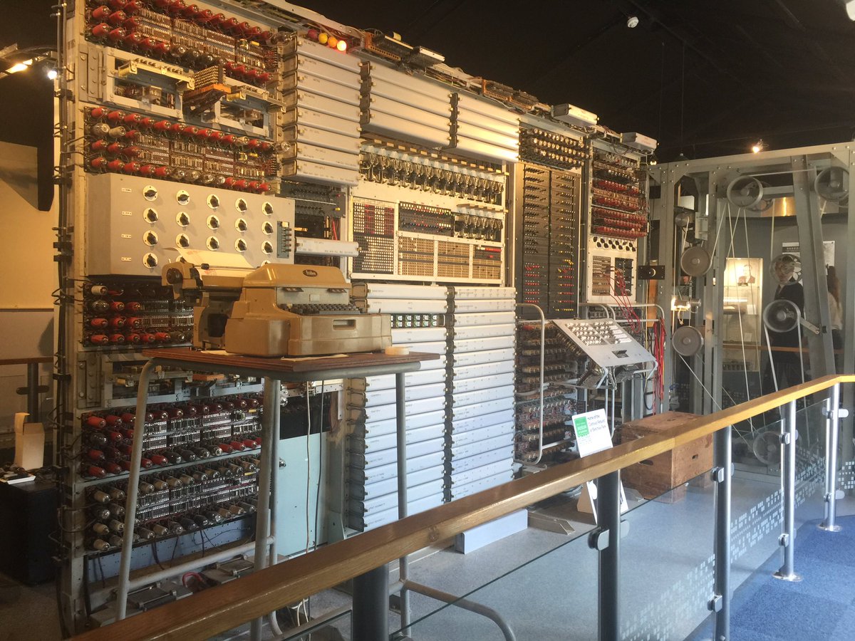Woodlands_sch's tweet image. The Colossus Machine @bletchleypark #computing #historyofcomputing