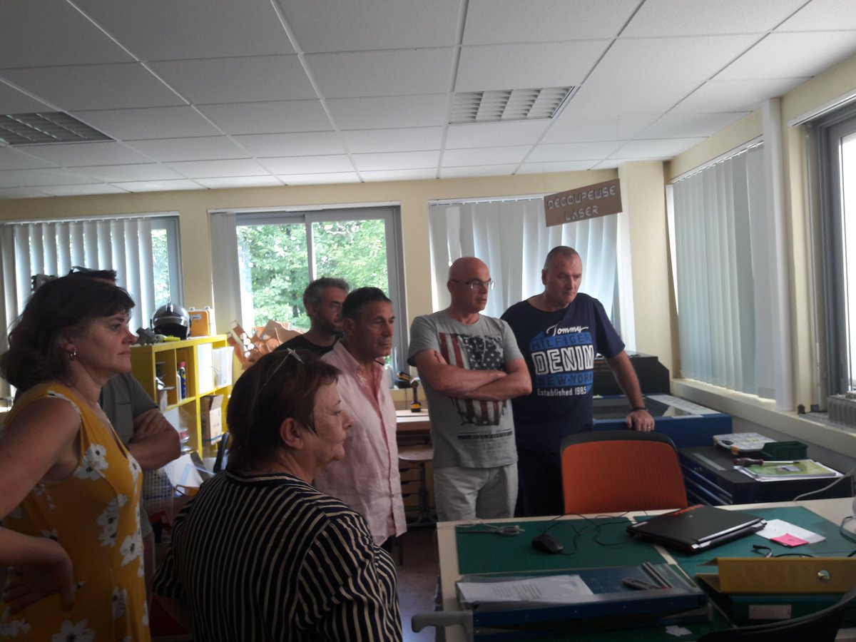 [ANIMATION] Ce matin visite du #learninglab de nos voisins <a href="/EnergyFormation/">Energy Formation</a> 😉🤝 Merci <a href="/YoannTribodet/">Yoann TRIBODET</a> <a href="/VJoubert7/">V Joubert</a> #producteurdesucces #partenariat