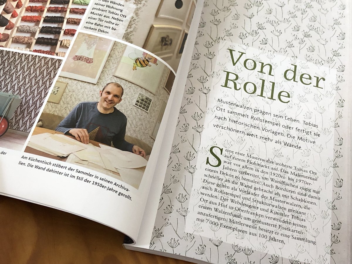 strukturwalzen's tweet photo. Die Landlust Zuhaus 3/2019 ist da - Danke für den tollen Artikel! Im Kiosk ausverkauft? Gibt's auch hier: https://t.co/2M0uu28MXX
#landlust #LandLustZuhause #strukturwalzen #malerwalzen #malerrollen #musterwalzen #TobiasOtt #Oberfranken #HofSaale #InBayernGanzOben #Hochfranken https://t.co/FRQ0VTwuCW
