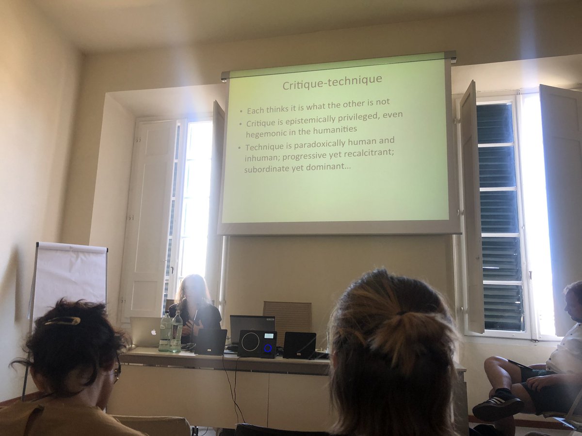 AlberroHeather's tweet photo. On Day 5 of the #USSC2019, Graeme Kirkpatrick explains why socialism in utopia will be both democratically and technologically authorised ๐โ๐ผ๐ฎ๐น. @utopiaeurope #prato #utopianow https://t.co/sqfSvjSXXK