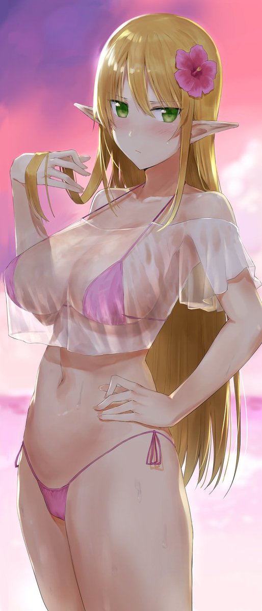 年を重ねるたびにいろんな部分が隠し切れなくなっていくエルフ

#ビキニの日 