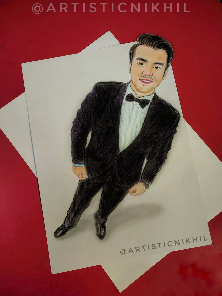 artisticnikhil's tweet photo. #fanart for @ashchanchlani 
Thanks bhaiya for making us laugh 
#ashishchanchlani #ashishinmib #sketch #3D #YouTube #YouTuber #portrait #art #drawingoftheday https://t.co/CEtEuq2Exf