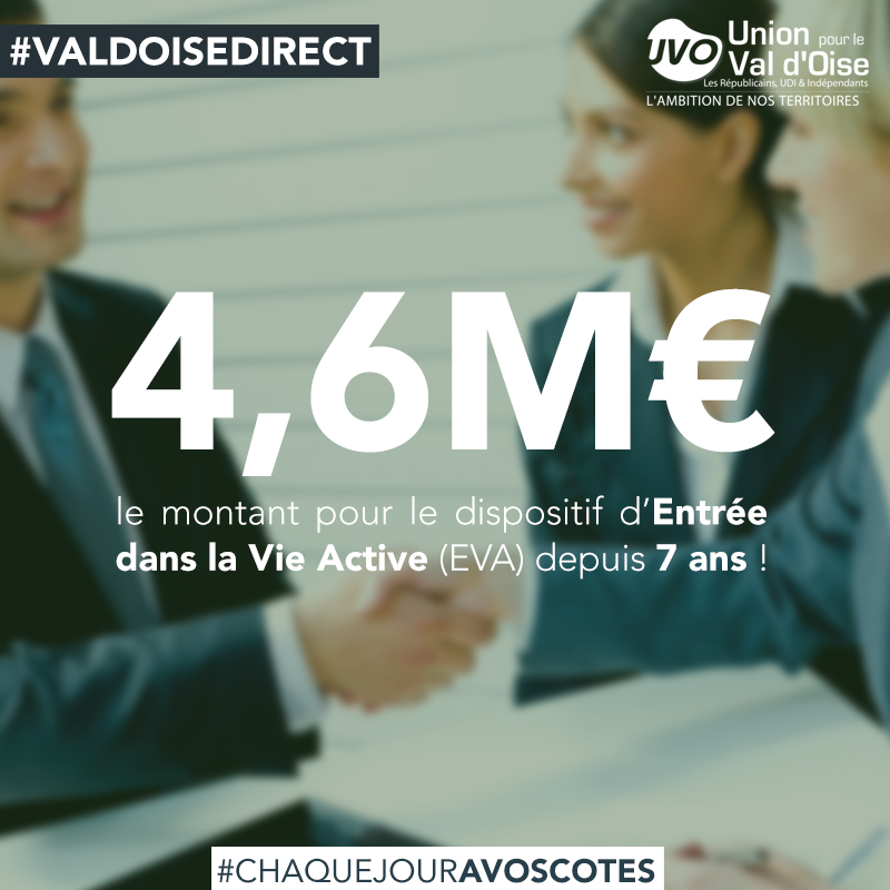 Groupe_UVO's tweet photo. ✅ Les élus examinent le bilan du dispositif départemental d’#insertion professionnelle « Entrée dans la Vie Active » #EVA présenté par @armandpayet 
↪️ Depuis 7 ans, EVA a accompagné + de 3 400 jeunes pour un montant global de + de 4,6 M€ #ÉgalitéDesChances #valdoisedirect https://t.co/8N47Xig3Cz