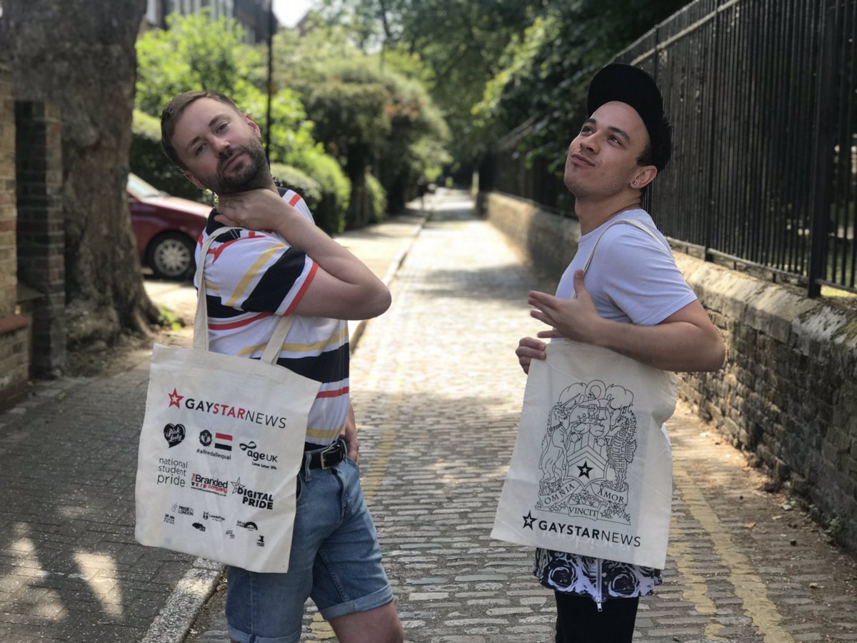 Head on down to the <a href="/PrideInLondon/">Pride in London</a> Pop-Up shop today to catch some sun, and get hold of a <a href="/gaystarnews/">Gay Star News</a> #PrideBag. There’s a limited number so be quick! ✨

📍53a Neal Street, WC2H 9PJ
⏰ Midday / 12pm GMT