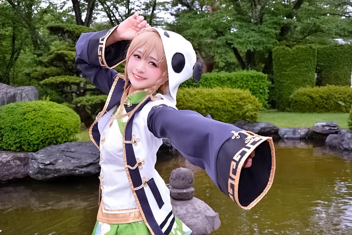 霧子 コスプレ ラブライブ サンシャイン 国木田花丸 チャイナドレス編覚醒後 Photo 慧ちゃん ロケ地許可済