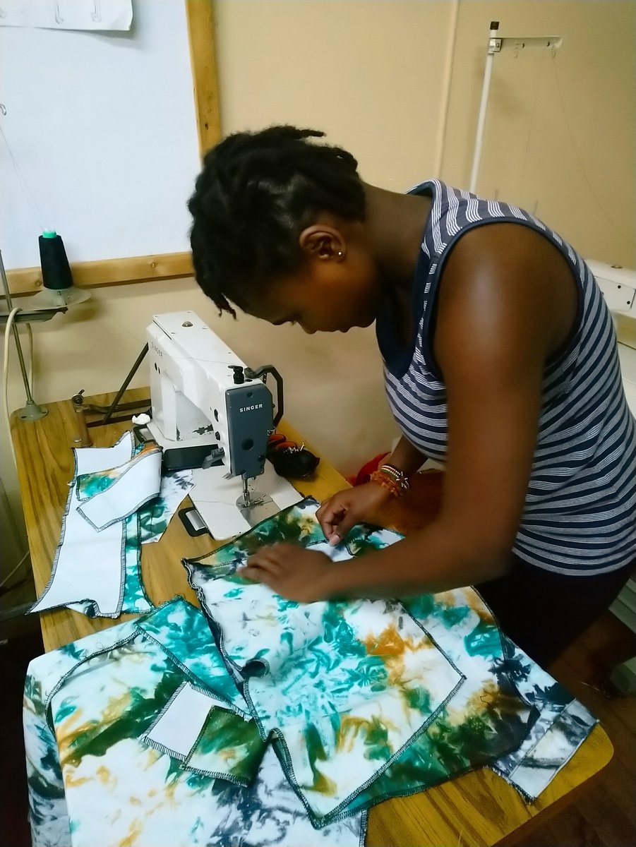One of our students` Dais working on her garment. Enroll for the September intake. Come and join the best college in the region