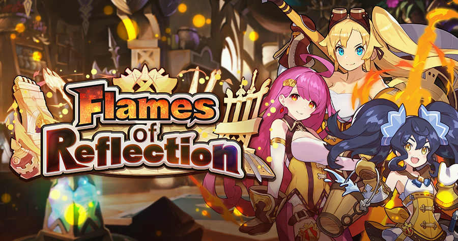 DragaliaLostES's tweet photo. El 11 de Julio comenzará "Flames of Reflection", un nuevo Facility Event en el que podremos construir una instalación que aumente el poder de los adventureros de fuego.

Junto a este evento estará disponible un summon con Ramona y sus hermanas.

#DragaliaLost https://t.co/DVGwbBu6qw