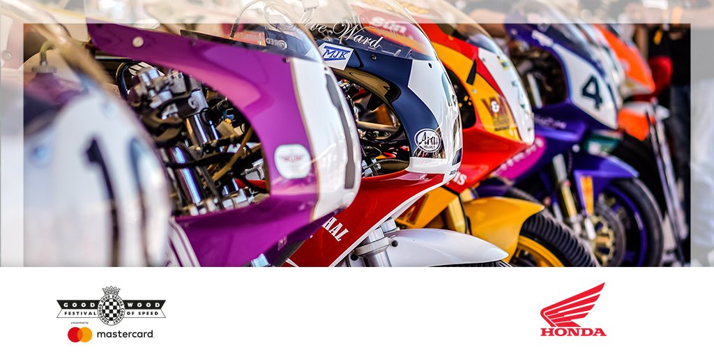It is day 2 here at <a href="/fosgoodwood/">Goodwood FOS</a>, Today we will see some iconic Honda bikes heading up the hill! Find out more here spr.ly/6018EtCHo