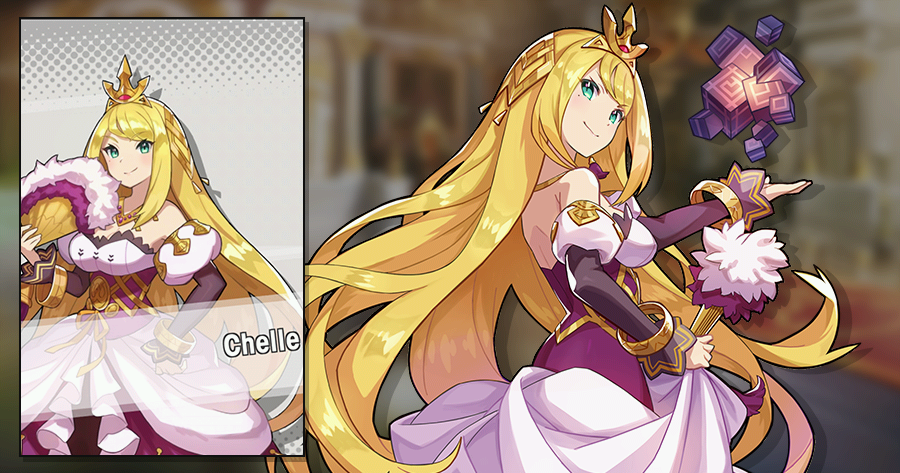 DragaliaLostES's tweet photo. El Capítulo 9 de la historia será añadido el 15 de Julio, en el que estará Chelle, la tercera heredera al trono.

#DragaliaLost https://t.co/tfJ7Q6deab