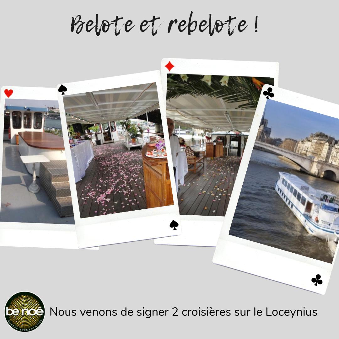benoefr's tweet photo. Nous venons de signer deux événements au Loceynius 🙌
Au programme : croisière, animations, cocktail dînatoire, soirée dansante... 💃
Si vous aussi le Loceynius vous a convaincu, venez réserver votre soirée au 01 47 49 11 62 📞
#benoe #loceynius #peniche #croisiere #paris #seine https://t.co/j3qabXPZyO