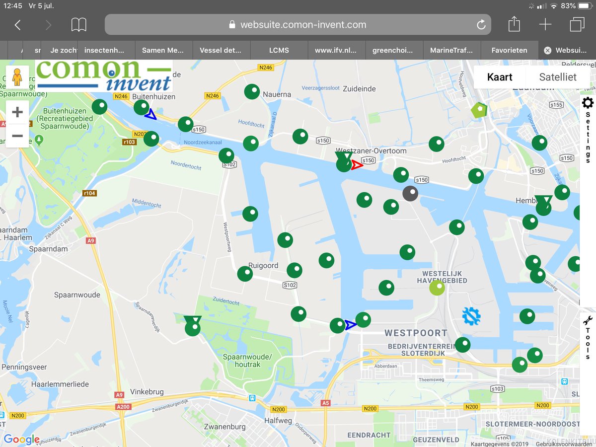 Tijgernest's tweet photo. Eén e-nose in het Westelijk Havengebied ziet de plasticbrand aan de Amerikahavenweg ⁦@ComonInvent⁩ @koning1980 https://t.co/REpPOZXXLb