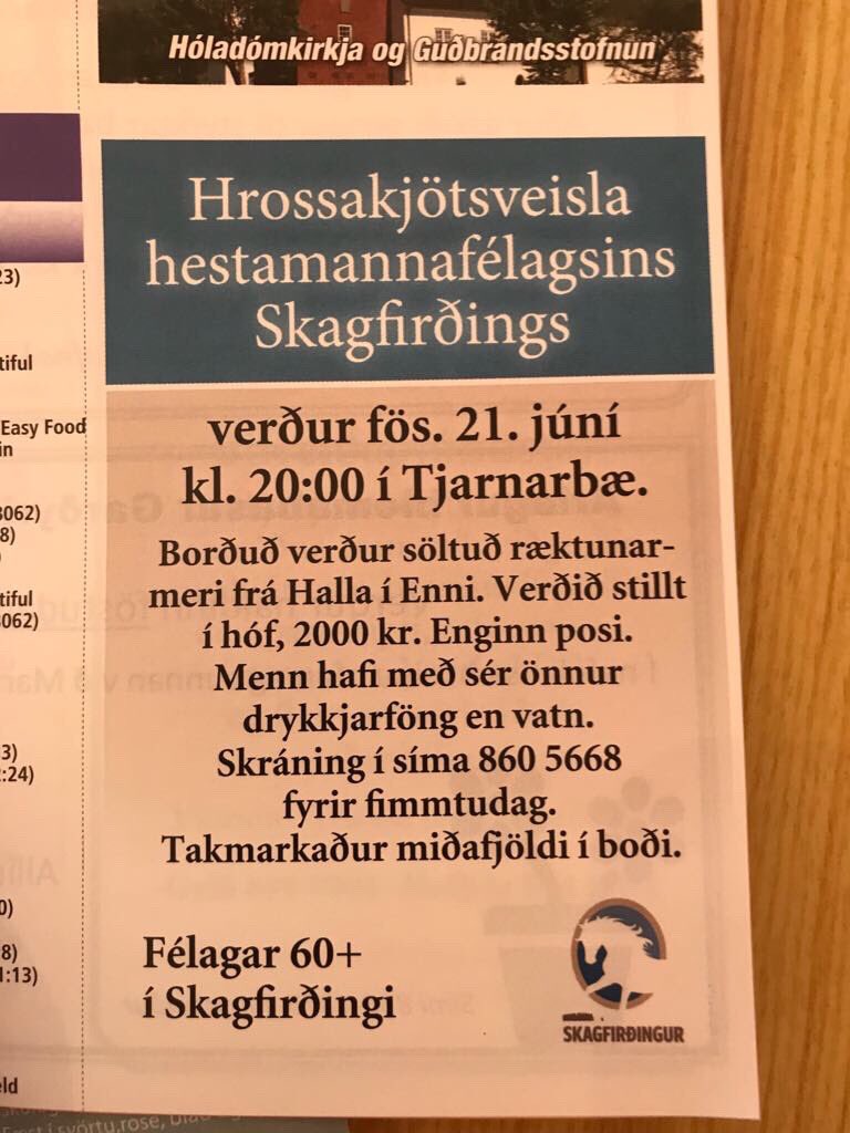 andriarnason's tweet photo. Hestamannafélagið Skagfirðingur borðar aðeins það besta. 🐴🍽 https://t.co/zkx7Tg4Q5X