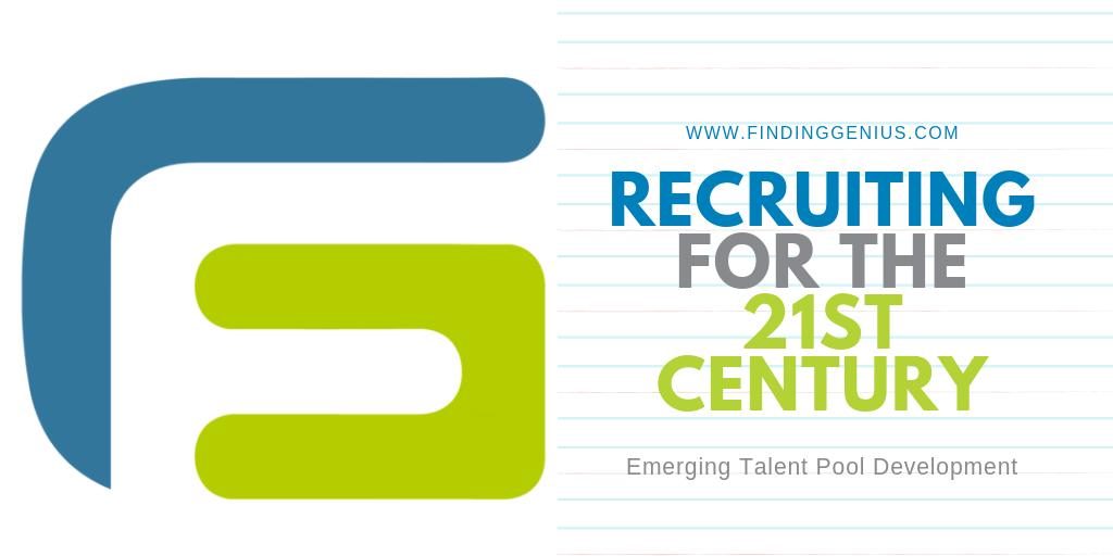 FindingGenius's tweet photo. Emerging Talent Pool Development for the 21st Century #RethinkRecruiting #unleashtheirgenius https://t.co/SuFlQYEd0e
