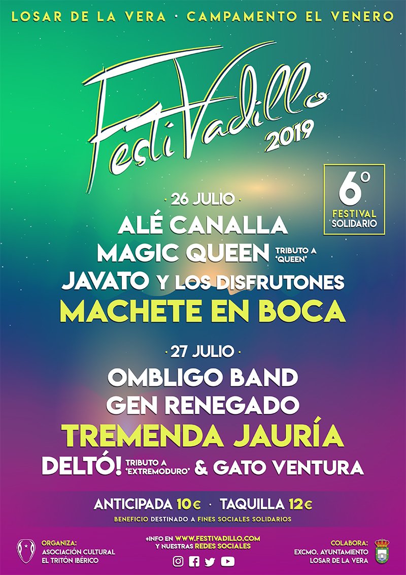 El festival <a href="/Festivadillo/">Festivadillo</a> es una cita cultural que combate la “España vaciada”, y Losar de la Vera tiene todo lo necesario para aquellos que buscan disfrutar de buena música, cultura, solidaridad y mucho más - ow.ly/kW0G50uTffQ - #festivales #españa