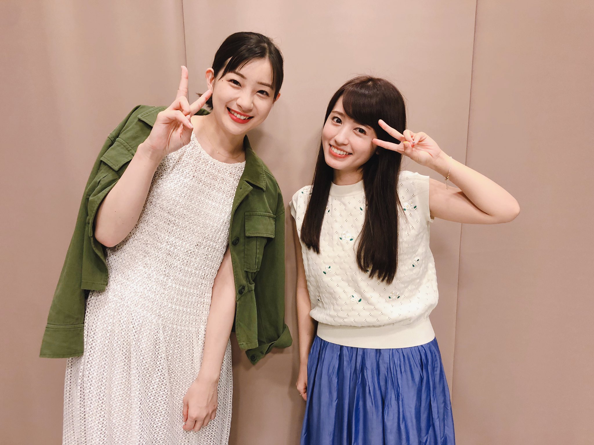 足立梨花 りきゃこファンのみなさん ありがとうございました 2週に渡って声優の逢田梨香子さんをおむかえしました 高校の同級生とこういう風に仕事するのはドキドキ 笑 でも楽しい時間でしあっという間 またぜひきてね ˊᵕˋ ੭ あにだち T