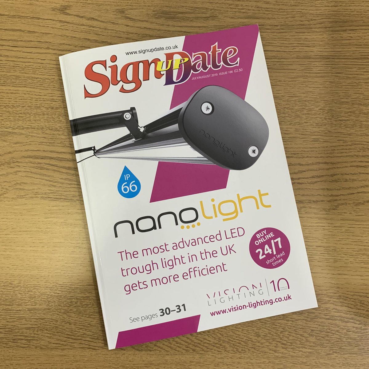 VisionLighting_'s tweet image. Read in the @SignUpdate magazine about how we are making the most advanced LED trough light in the UK even more efficient than it already is. This level of efficiency is simply not found anywhere else on the market. 

#SignLighting #IP66 #Nanolight