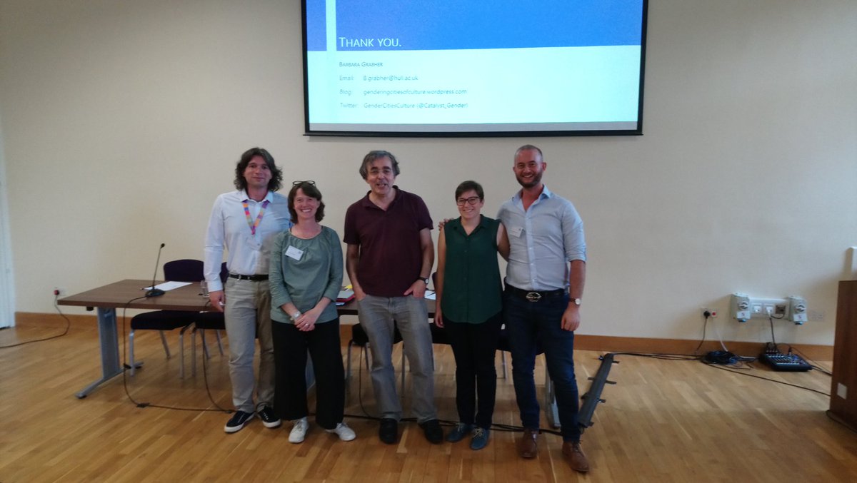 Joined up with phds from culture place and policy institute and director <a href="/ffbianch/">Franco Bianchini</a> from <a href="/UniOfHull/">University of Hull</a> at <a href="/SPARCsheffield/">Stephanie Pitts / SPARC</a> conference on #audienceresearch for panel on places and their audiences in regards to research <a href="/hull2017/">Hull 2017 Design</a>

@GRACEproject_eu