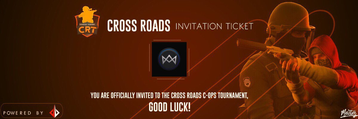 RGN_GG's tweet image. Hello our dear fans! We are glad to say that we got officialy invited to @Cross3Roads Tournament sponsored by ExodusGG. Watch out for us in this tournament aswell as in @PolarAceEsports Tournament this Saturday!

#TimeToREIGN