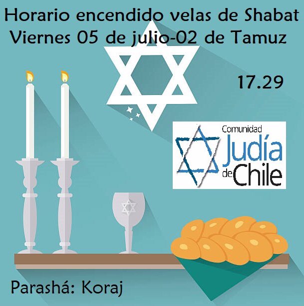comjudiachile's tweet photo. #shabat #ShabatShalom @ggorodischer @jackieroseng @marcelo_1811 https://t.co/asC9GoocYJ