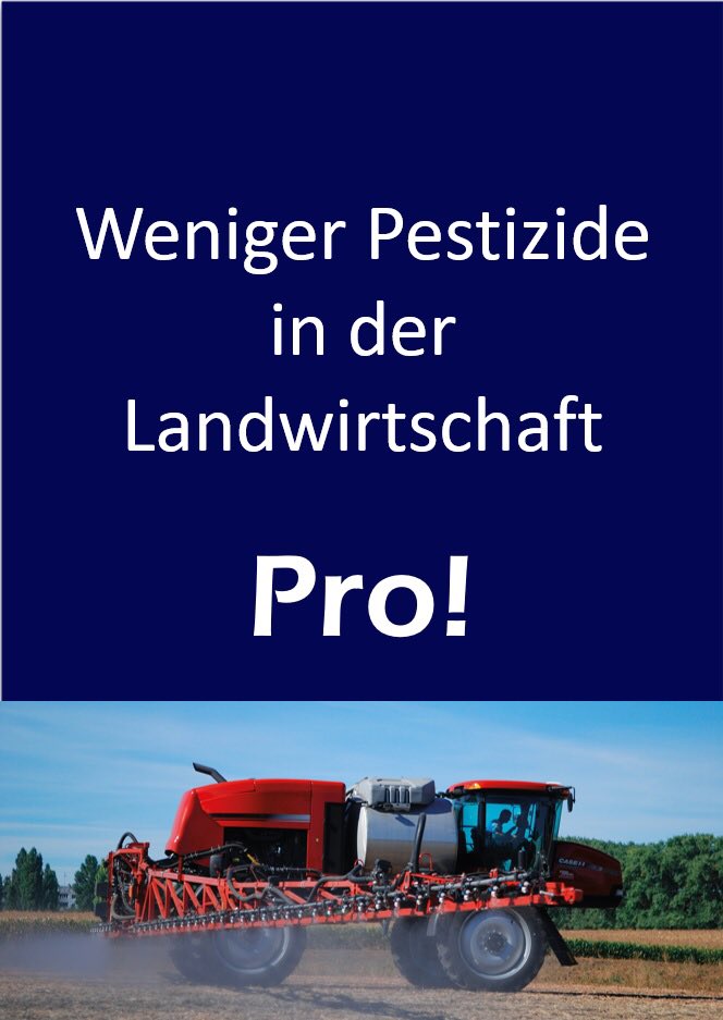 ParteiPro's tweet photo. In Deutschland werden jedes Jahr 35.000 Tonnen Pestizide in der Landwirtschaft verwendet, mit unabsehbaren Folgen für Mensch und Natur. Daher fordern wir weniger Pestizideinsatz. #Fridaysforfuture #ProUmwelt #ProZukunft
Wenn ihr mehr erfahren wollt https://t.co/Kv2ZdIzVpe https://t.co/sceoEUe2Vj