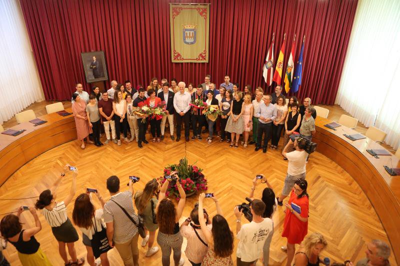 Noelia Heras Terreros y Cristian Ortega Pérez serán los vendimiadores de las próximas Fiestas de San Mateo 2018. 
bit.ly/2NzQsxU
