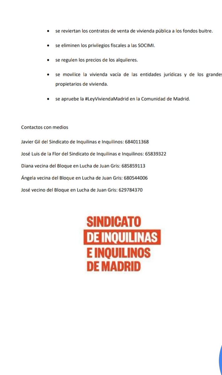 RT PodemosTorrejon: "Las familias afectadas por los fondos buitre en #Torrejon, nos informan sobre las condiciones abusivas que les pretenden imponer a sus viviendas de alquiler. 

La política de Podemos es clara: la defensa de la vivienda pública so… "