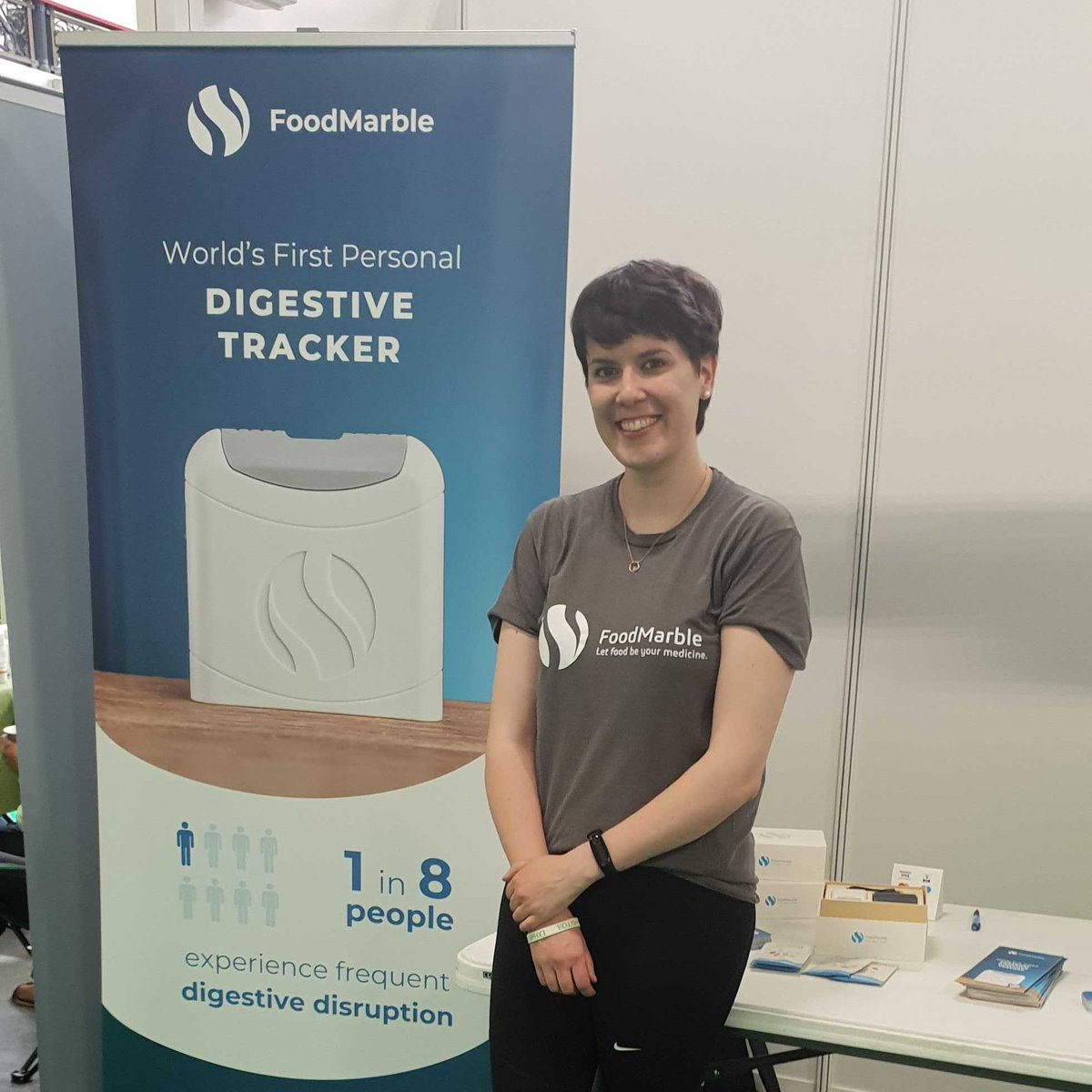 We are at the <a href="/AllergyShow/">Allergy & Free From Show</a> in #London! Come say hi to our COO <a href="/LisaRuttledge/">Lisa Ruttledge</a> &amp; measure your gut fermentation!! Stand number A715 #AllergyShow2019  #Health #technology #tech #wellness