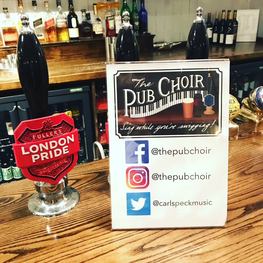 Carl Speck Music (@carlspeckmusic) on Twitter photo Join the Pub Choir for a Greatest Showman special <a href="/TurksHeadTW1/">The Turk’s Head</a> #Twickenham on Thursday 22nd Aug. All welcome to sing your heart out from 7.30pm. thepubchoir.com @TeddChambChoir <a href="/hamrockchoir/">Ham Rock Pop and Gospel Choir</a> <a href="/RockChoir/">Rock Choir Official ⭐️</a> @BarnesChoir @LondonOrpheus <a href="/EclipseChoir/">Eclipse Choir</a> <a href="/AcademyChoir/">Academy Choir Wimbledon</a> @SingBarnes Join the Pub Choir for a Greatest Showman special <a href="/TurksHeadTW1/">The Turk’s Head</a> #Twickenham on Thursday 22nd Aug. All welcome to sing your heart out from 7.30pm. thepubchoir.com @TeddChambChoir <a href="/hamrockchoir/">Ham Rock Pop and Gospel Choir</a> <a href="/RockChoir/">Rock Choir Official ⭐️</a> @BarnesChoir @LondonOrpheus <a href="/EclipseChoir/">Eclipse Choir</a> <a href="/AcademyChoir/">Academy Choir Wimbledon</a> @SingBarnes