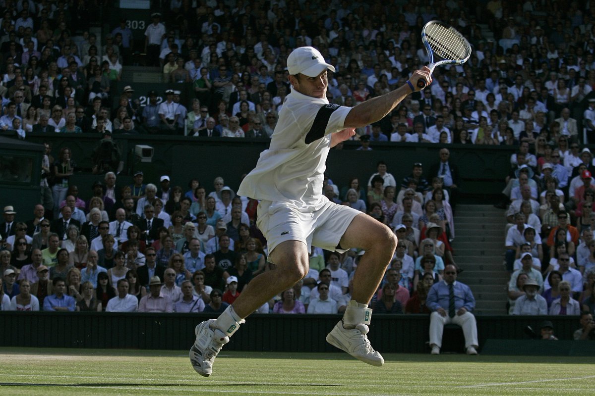 Wimbledon's tweet photo. 10 years ago today, Centre Court witnessed one of the greatest - and most dramatic - finals in Championships history.

Tune in to our YouTube page at 14:00 (BST) to re-watch the 2009 final between Roger Federer and Andy Roddick in full: https://t.co/DaJNm2wbQn

#Wimbledon https://t.co/aic5Owc2tW