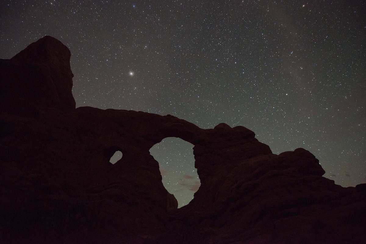 NEWS RELEASE: Arches National Park Certified as International Dark Sky Park. nps.gov/arch/learn/new…