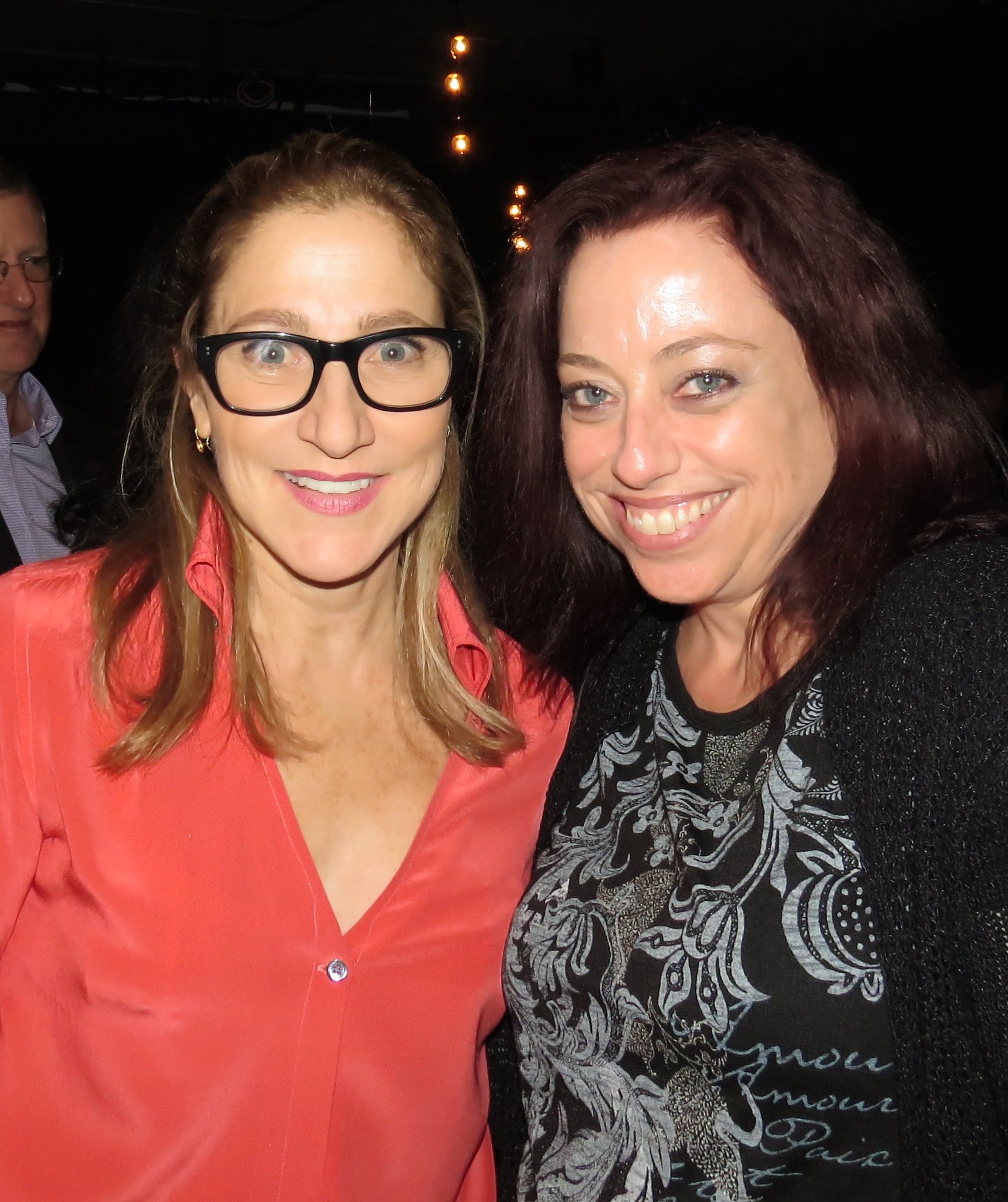 Happy birthday to Edie Falco today! Jackie meets Jackie. :) 
